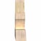 Ekena Millwork Richland Rough Sawn Timber Gable Bracket, Douglas Fir, 84"W x 24"H x 6"D x 6"F, 7/12 Pitch GBW084X24X0606RIC00RDF - alternate 5